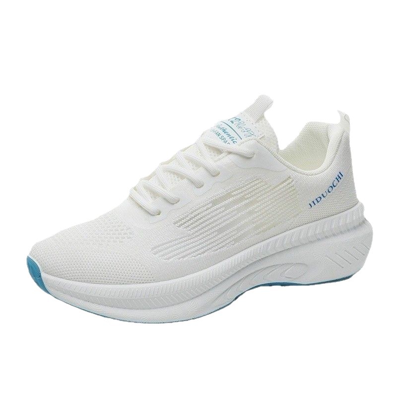 Weiße Damen-Sneaker im Großhandel: Dicksohle, leichte Laufschuhe, modische Trends, atmungsaktive Sportschuhe für den Frühling_voghion.com