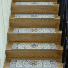 中式家用楼梯垫静音垫吸水防滑地垫室内阶梯式楼梯风格楼梯防滑垫