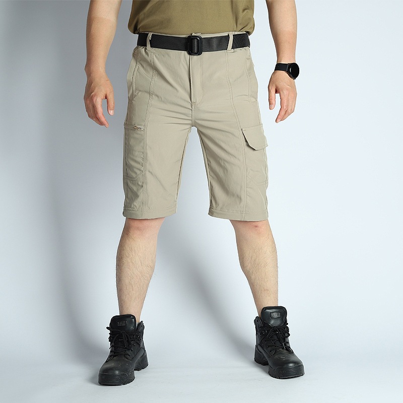 Tactical Work Pants For Men Breathable Detachable Hiking Trousers_voghion.com