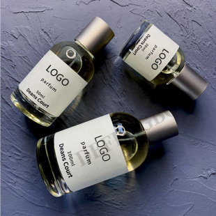 Perfume Bottle Custom Screw Mouth Laboratory Transparent Dispensing Bottle Glass Sample Cosmetic Spray Bottle Manufacturer Packaging