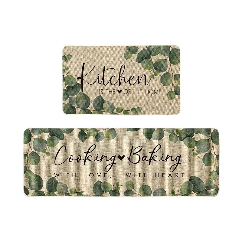 decorazione per le feste con fiori tappetino da cucina tappetino lungo assorbente tappetino da cucina che assorbe l'olio zerbino per la porta di casa_voghion.com