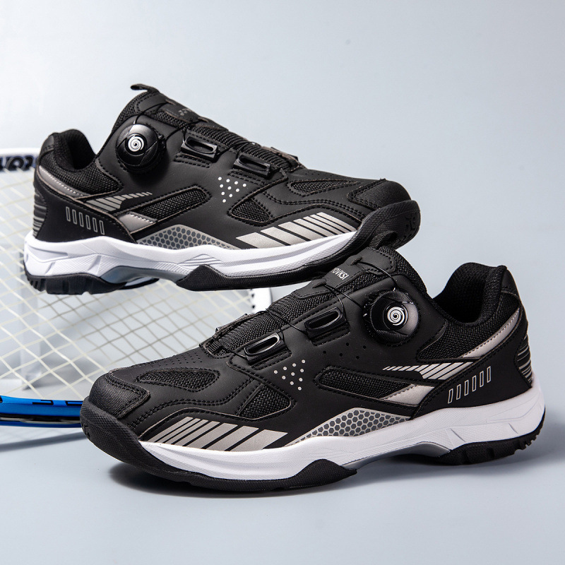 Badminton Shoes Couple sneaker Professional Beef Sole Non-slip Training Lightweight Double Rotating Buckle high quality sneaker