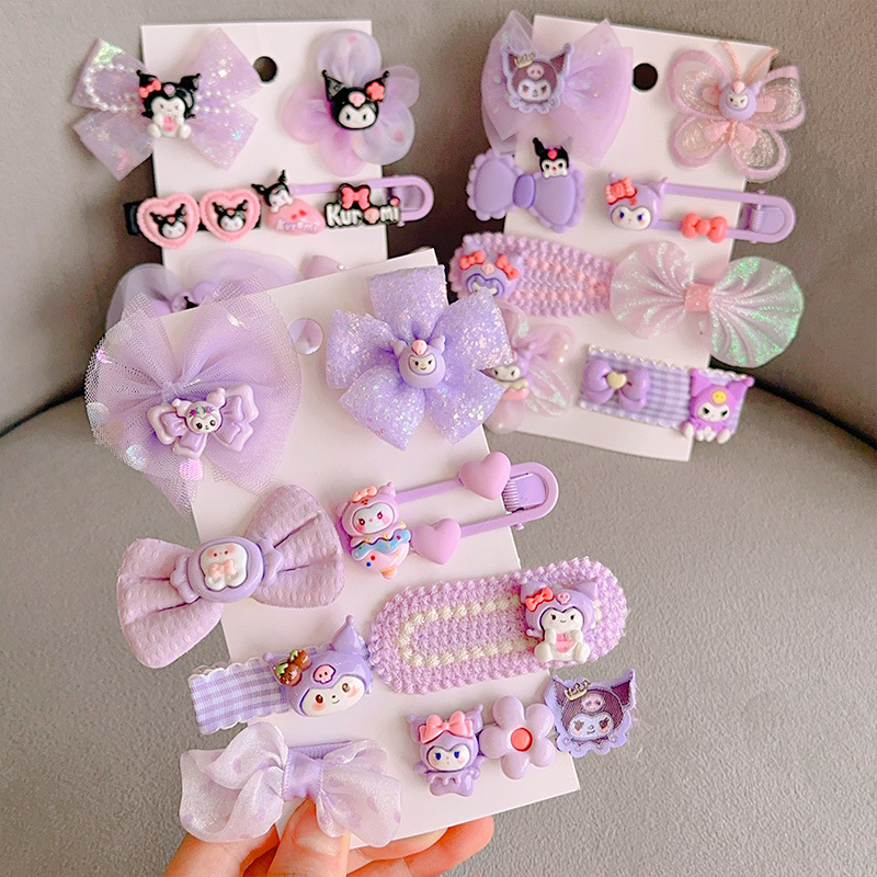 Niñas Kolomi pinzas de cabello niñas pinzas laterales pinzas de cabello niñas pinzas de cabello adorables para niños pinzas de cabello