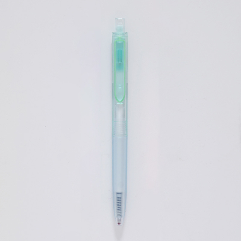 TSING 0154 アイス透明色時空カプセルゲルペン 0.5 黒コアプレスミュートダブルビーズ学生署名ペン|undefined