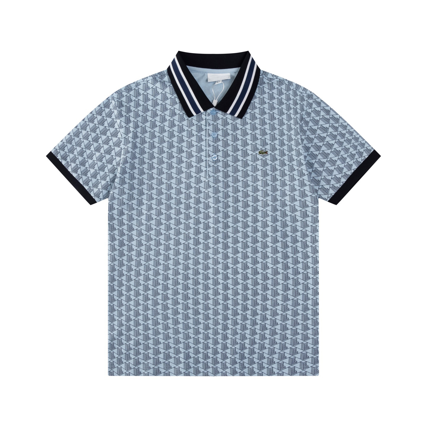 Polo de negocios de nuevo estilo de verano europeo y americano LA moda casual chaqueta de manga corta con solapa para hombres