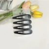8cm water droplet clip (4/card)
