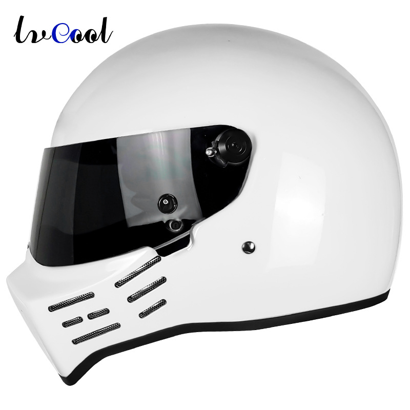 Comercio exterior retro casco completo casco de la motocicleta fábrica de crucero casco de la motocicleta Four Seasons universal entrega transfronteriza