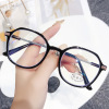 2053 Anti -Blu -ray Plastic Mirror Female can be equipped with a close -up Korean version of the trendy transparent eye frame mirror frame flat light mirror box