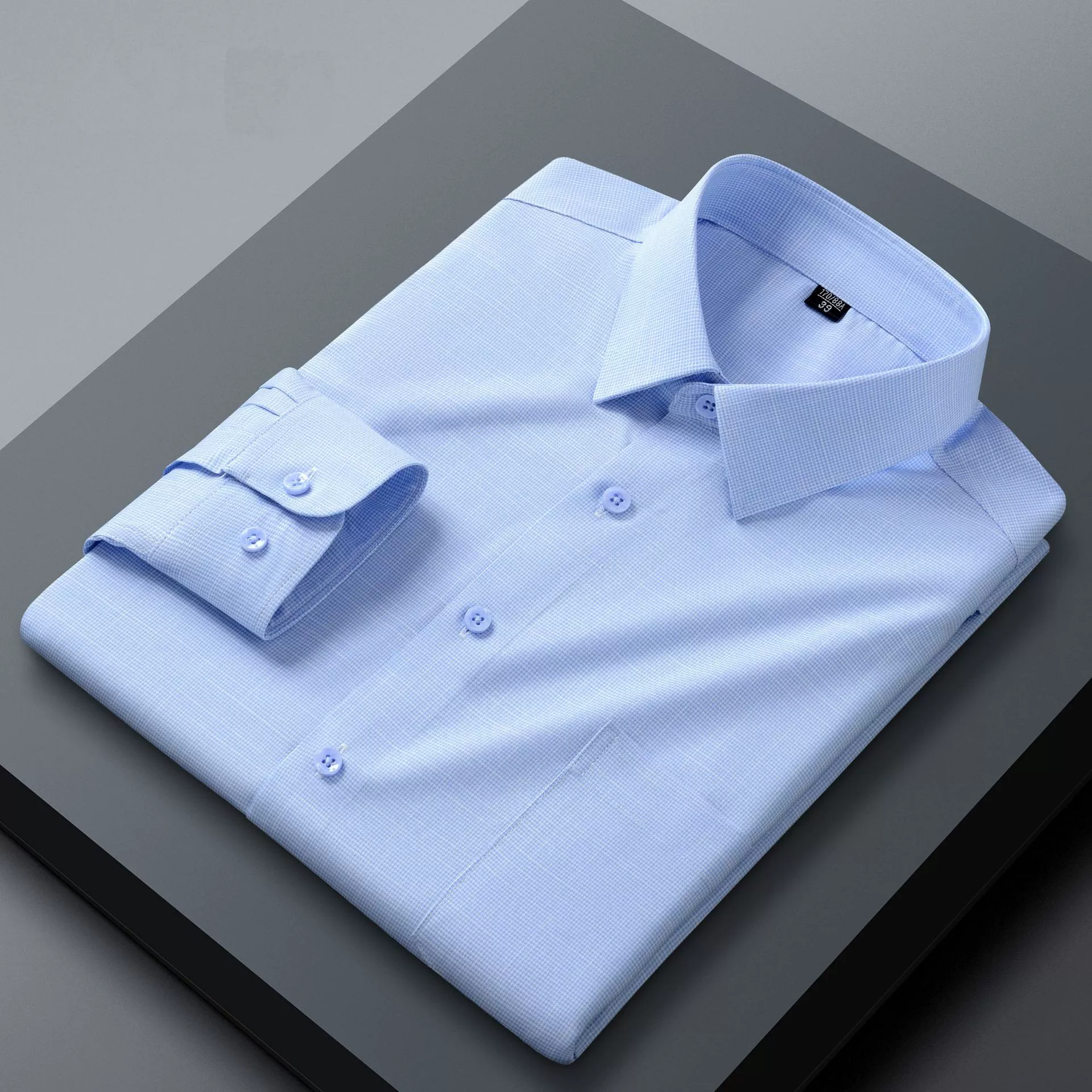 Новые модные мужские рубашки с длинным рукавом для бизнес-кэжуал, мужские рубашки без глажки, профессиональные формальные эластичные рубашки для мужчин