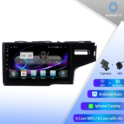 Suitable for 14-20 Honda Fit Right Peptide Android Large Screen Central Control Navigation Stereo Gps Reversing Image