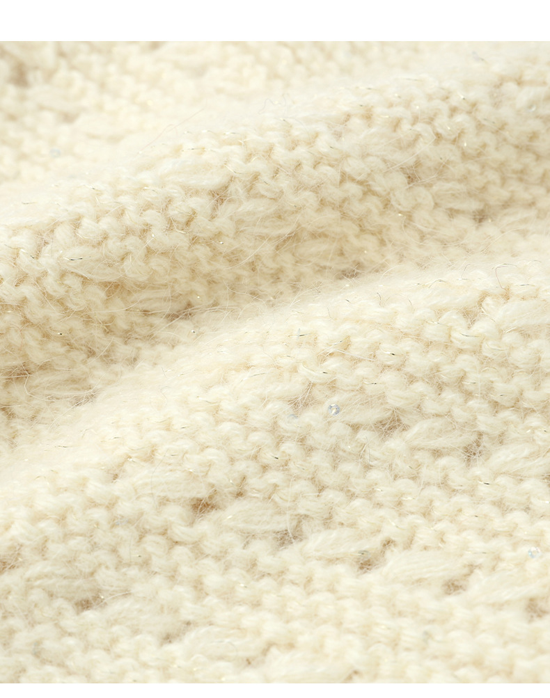 Autumn Winter Women Fashion Versatile Knitted Solid Color Head Wrap Warm Thickened Fleece Yarn Mom Hat_voghion.com