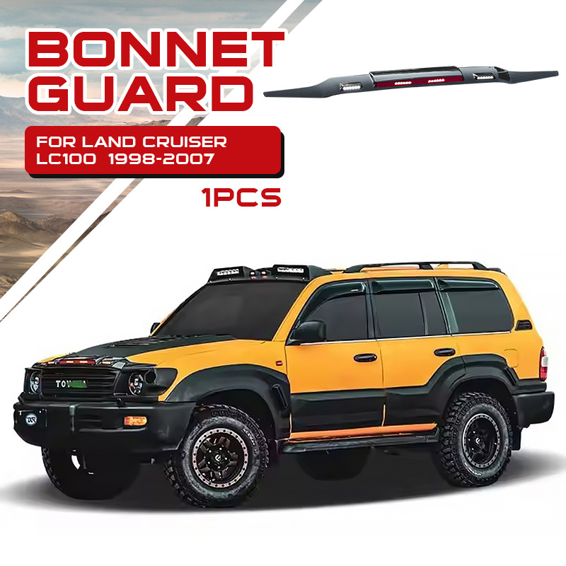 Tenxinrui aplicable a landkuroze LC 200 100 patrulla de la tierra modificado coche con cubierta luz arenisca bloque Accesorios
