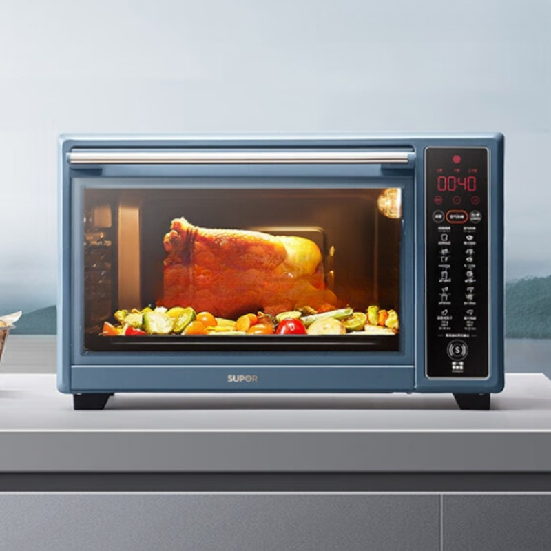 Suitable for Independent Multi-Functional All-In-One Baking and Frying Electric Oven Household L Su Temperature Control 38Ak Porod Od Air Fryer 38