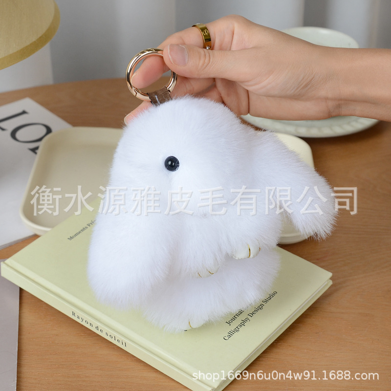 Imitation Rex Rabbit Fur Plush Bunny Pendant, Cute Bunny Bag Charm, Adorable Rabbit Pendant, Plush Lying down Rabbit Pendant Imitation Rex Rabbit Fur Plush Bunny Pendant, Cute Bunny Bag Charm, Adorable Rabbit Pendant, Plush Lying down Rabbit Pendant