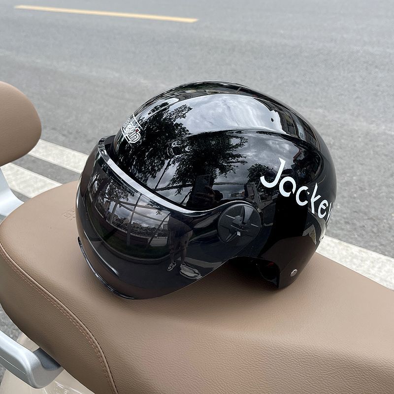 3C Certified Electric Motorcycle Helmet Summer Sunscreen Half Helmet