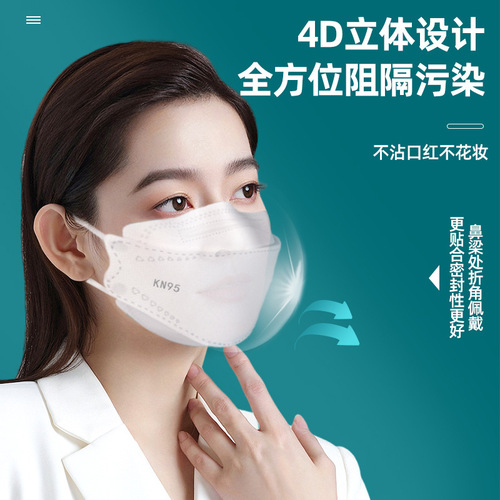  new three-dimensional protection kn95 adult independent disposable disposable meltblown factory wholesale price