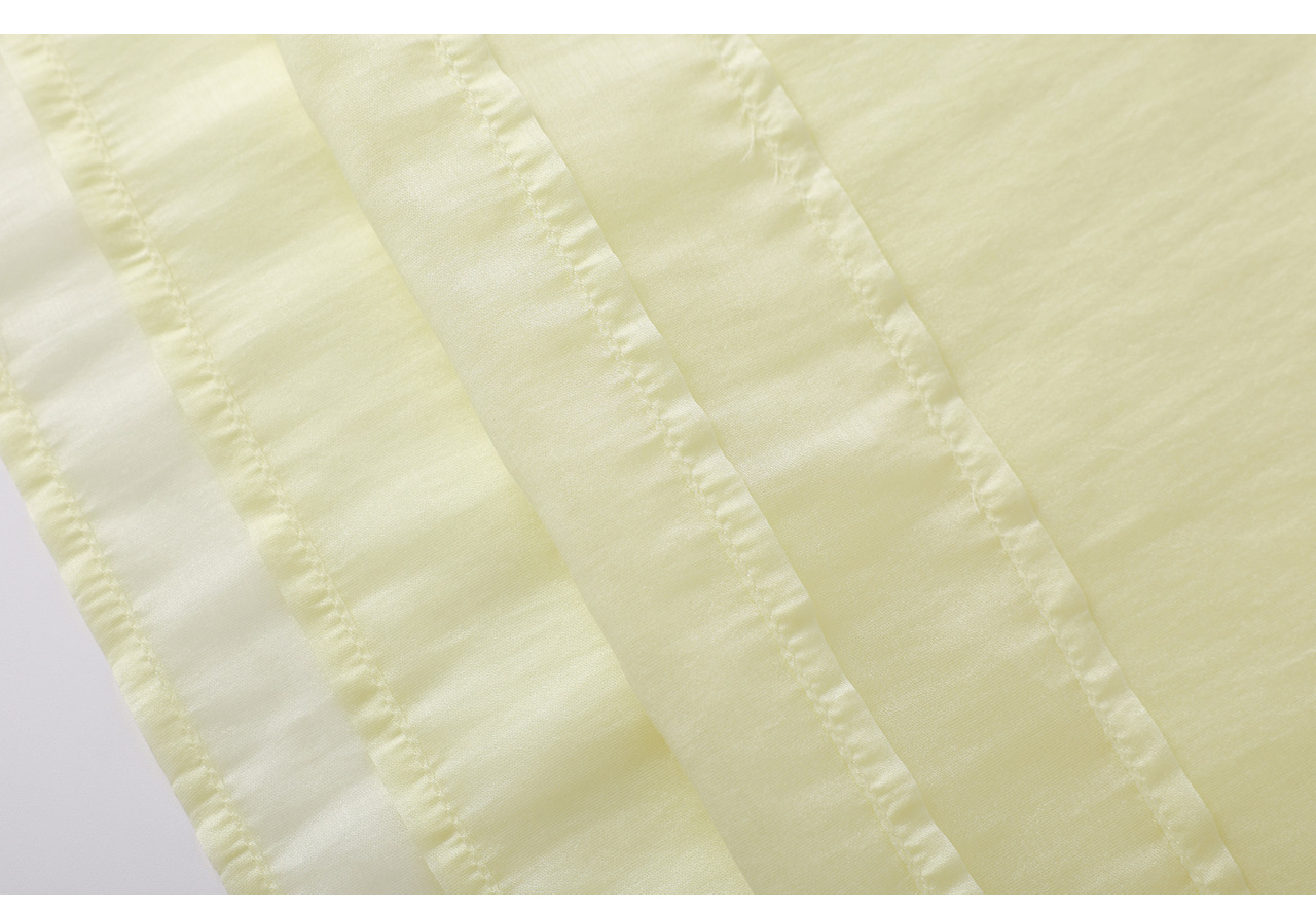 Áo sơ mi nữ tay lỡ thêu hoa tay chất liệu tencel cao cấp — màu trắng chi tiết 30