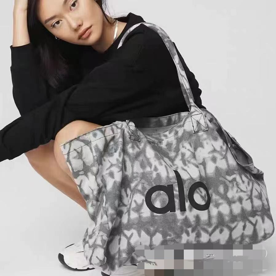 キャンバスバッグレディースハイエンドヨガスポーツフィットネスバッグ大容量トートバッグニッチ通勤ショルダーハンドバッグ