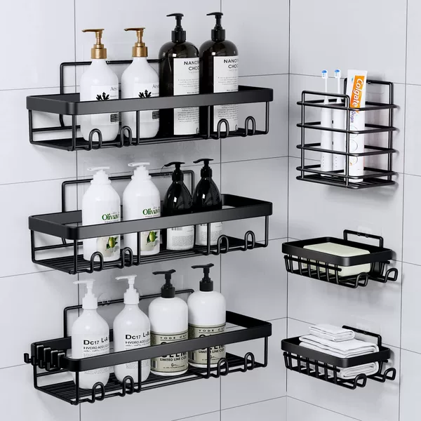 Black set, 6 pieces