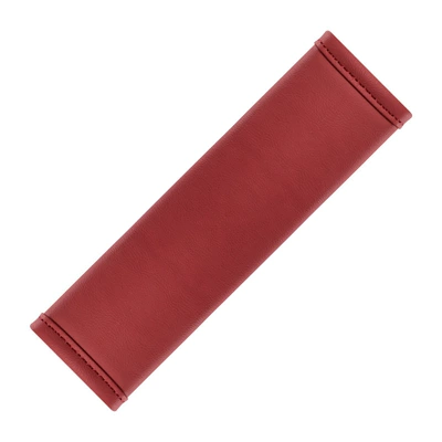 color leather protective cover, car – Seat belt shoulder pad - redsingle