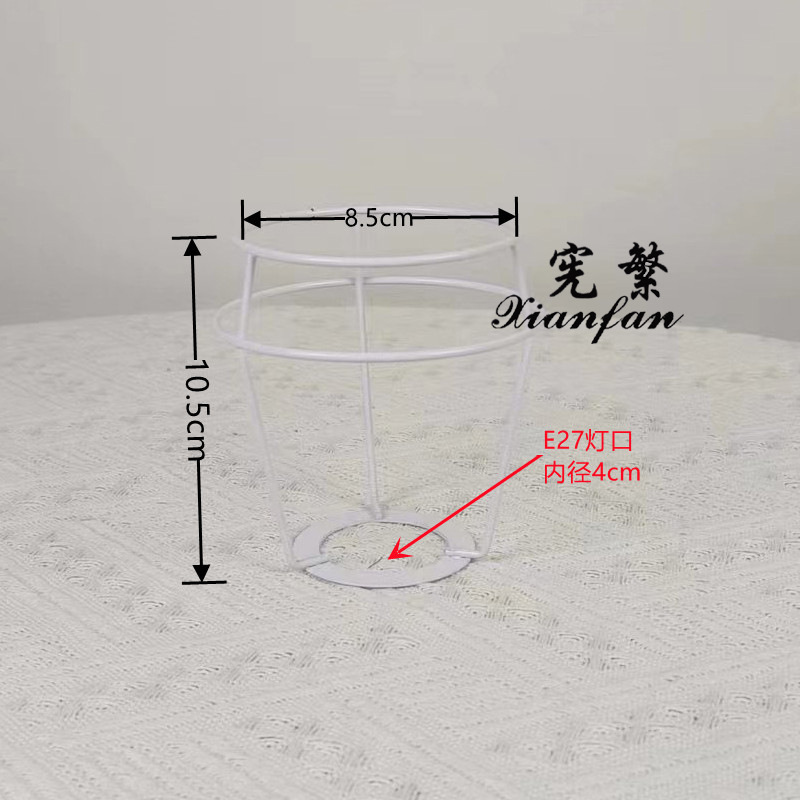 Xianfan suministro directo de fábrica una variedad de pantalla opcional Marco de hierro lámpara de mesa lámpara de techo piso decoración dormitorio sala de estar accesorios de la lámpara