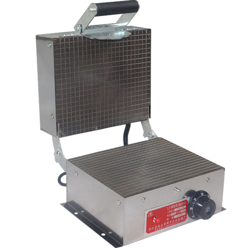 Calentamiento eléctrico de doble cara máquina de omelete comercial pequeña máquina de cáscara de helado doméstica molde de máquina de omelete crociante manual