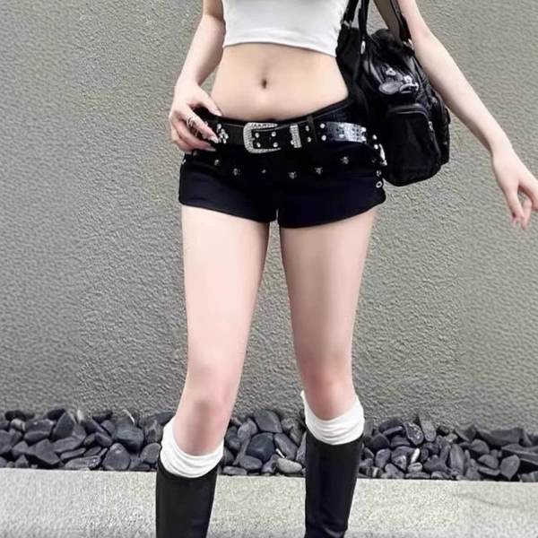 Black (excluding belt)