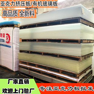 372 Plate Transparent Extrusion Plate PMMA Plate Plexiglass Plate Processing High Transparent Acrylic Plate Factory Direct Delivery