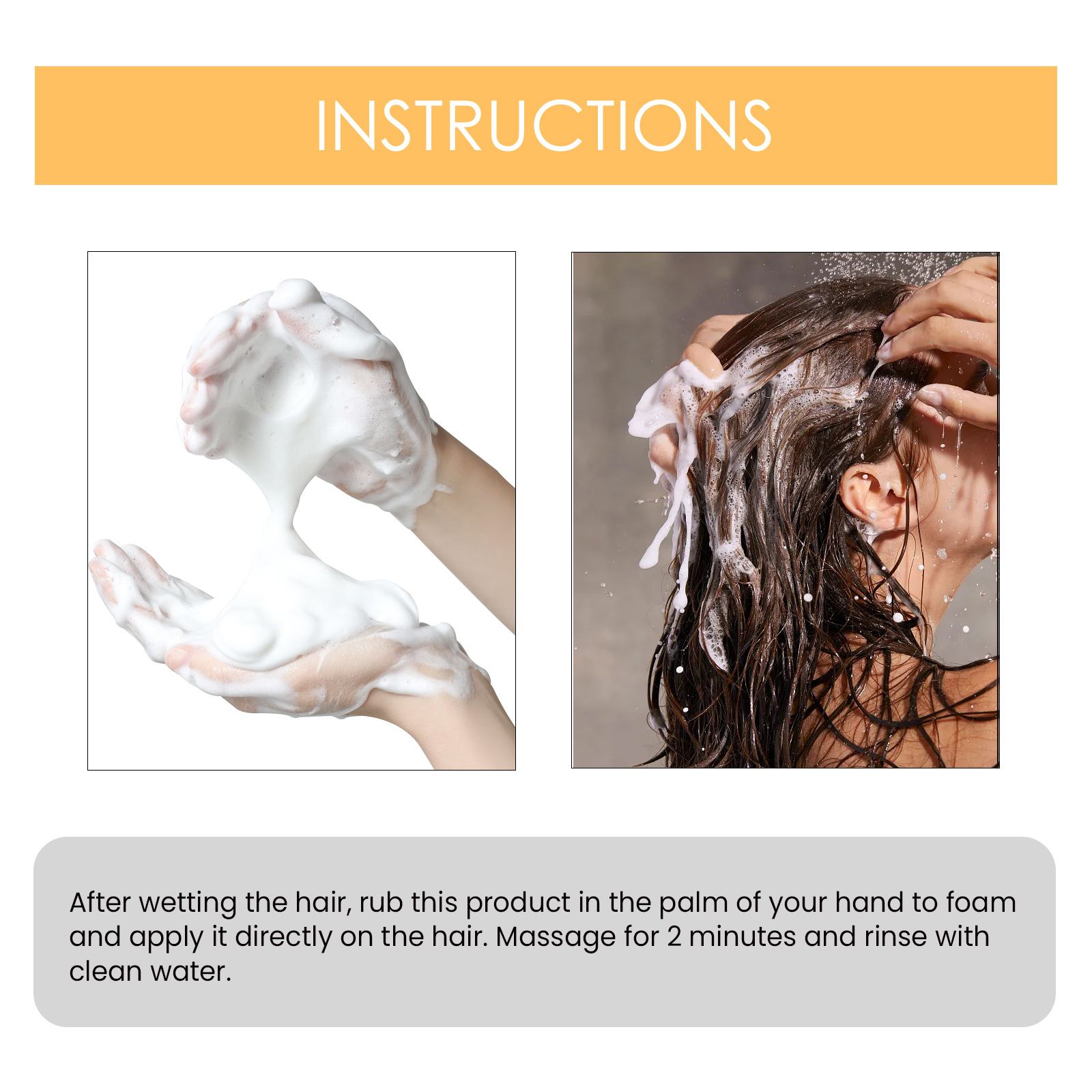 EELHOE Dense Hair Shampoo for preventing loss, firming hair, smoothing repairing dry and damaged hair ends_voghion.com
