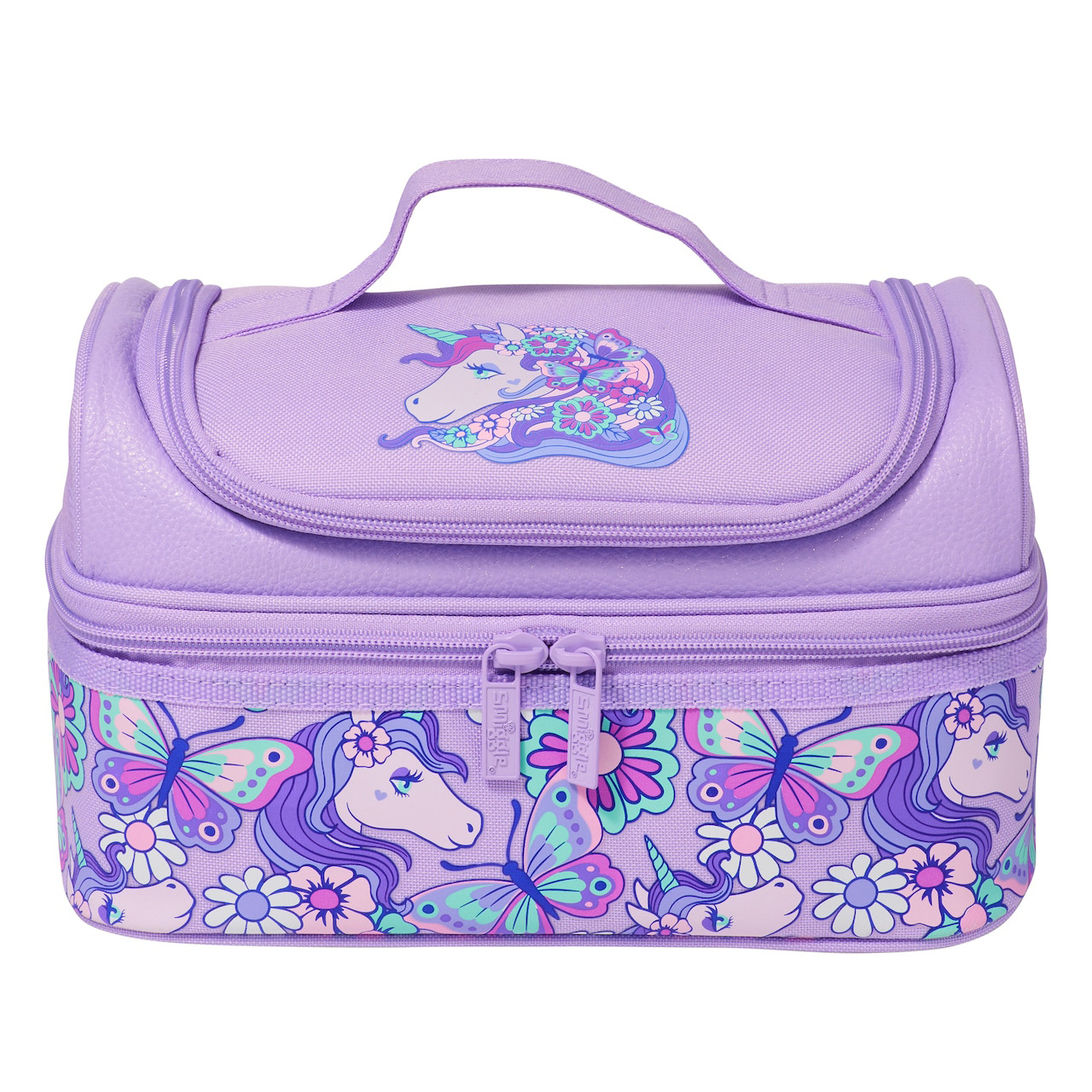 Australia smiggle doble capa Bento bolso caja de almuerzo niños de la escuela primaria BOLSA DE AISLAMIENTO impermeable bolsa de almuerzo grande
