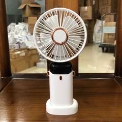 ハンドヘルド小型ファンポータブル小型ミニオフィス電動 USB 扇風機サイレントデスクトップ学生新しいスタイル