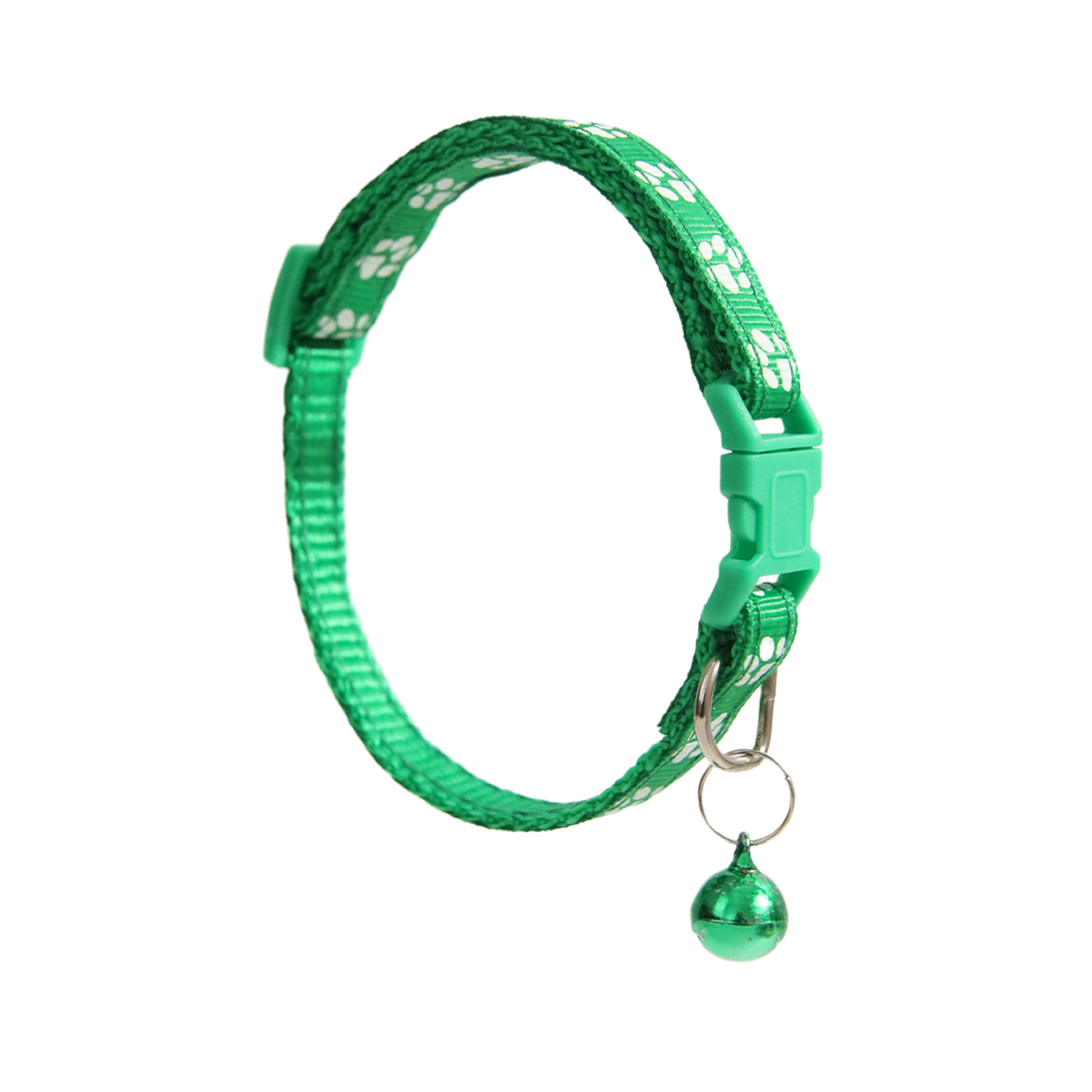 Gran cantidad de stock al por mayor precio especial parche de huella campana collar para mascotas collar para gatos collar para mascotas collar transfronterizo