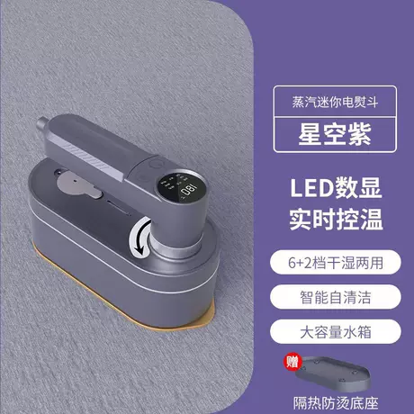 S3 purple garment steamer