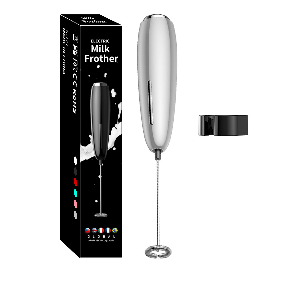Fuente de fabricación de batidor de leche eléctrico mini portátil burbuja de café batidor de huevos transfronterizos Amazon image 11