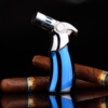 Zhongbang ZB659 Si -straight punch -type welding torch cigar moxibustion lighter lighter fragrance barbecue baking