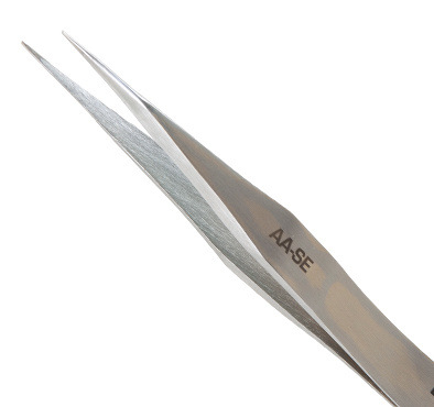 巴基斯坦EXCELTA AA-SE 一星5英寸精细碳钢镊子/经济