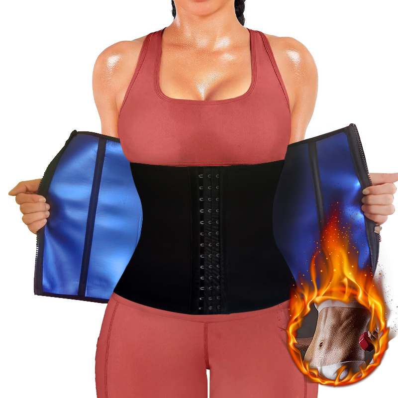 Women's Sweat Waist Trainer Body Shaper Belly Control Belt