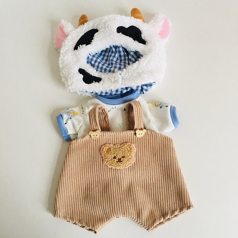 No. s Beier Lulu ropa 30cm conjunto oso muñeca ropa hecha a mano oso de peluche muñeca regalo para niñas