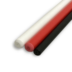 Manufacturer Pvc Plastic Rod Solid Round Rod Tent Frame Children's Mosquito Net Support Rod Abs Plastic Chamfer Rod