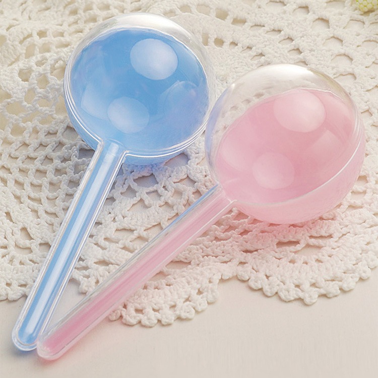 可爱儿童棒棒糖收纳盒欧式创意塑料盒水晶泥盒子包装盒圆球棒盒子