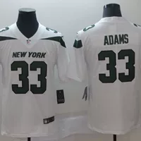 Футбольная майка NFL Jets ретро второго поколения с вышивкой, тренировочная форма с короткими рукавами