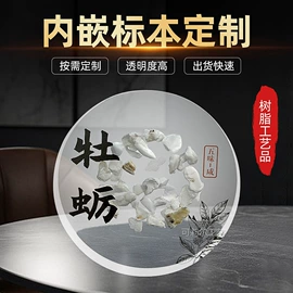 树脂工艺品;其他有机玻璃;标本