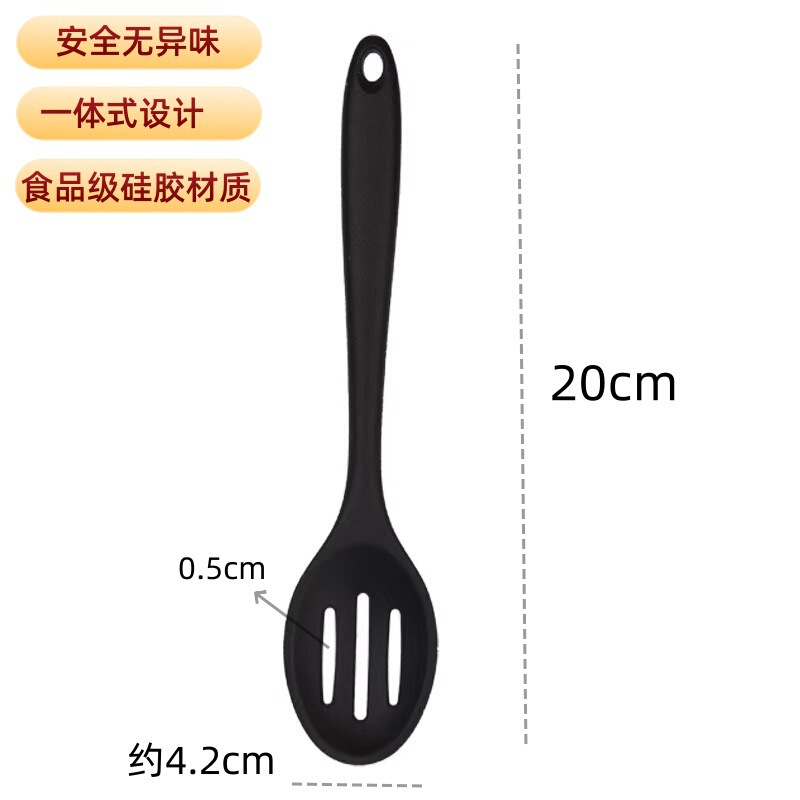 一体型シリコンスパチュラ、ノンスティック専用調理スパチュラ、食品グレードの家庭用フライパンスプーン、高温耐性キッチン用品セット|undefined