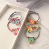 Cute brand hair rope, hair accessory, with little bears, internet celebrity