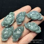 缅甸天然玉石发簪吊坠