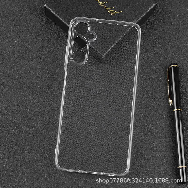 外贸适用三星A57 5G手机壳A07 4G透明A37 5G全包精孔TPU保护套厂