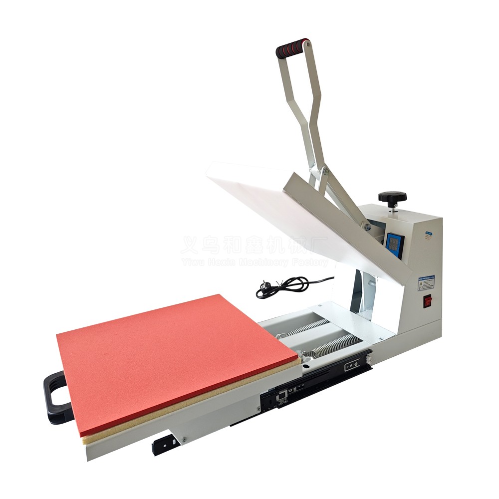 Prensa Térmica Plana 38 * 38cm de Alta Presión para Transferencia Térmica
