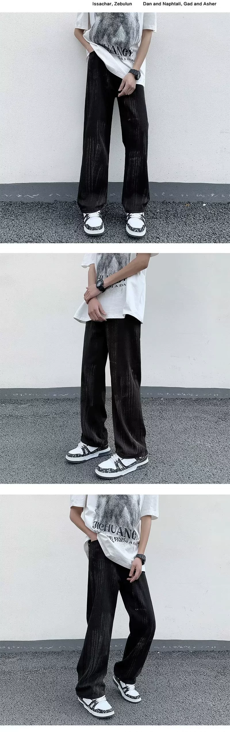 Trousers, jeans, mid rise