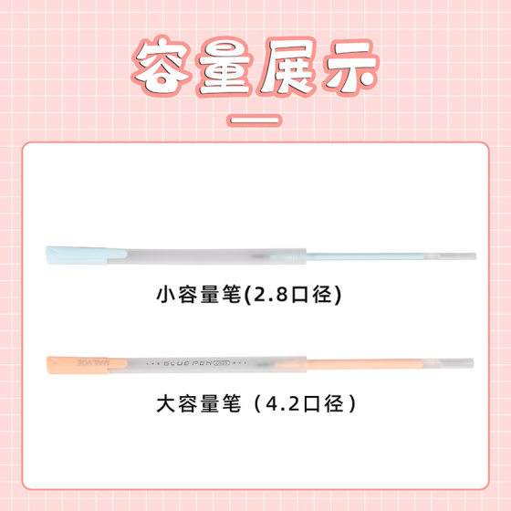 Factory direct pen cap type dispensing pen wholesale 20 seconds quick drying seamless cap point glue hand account manual pen