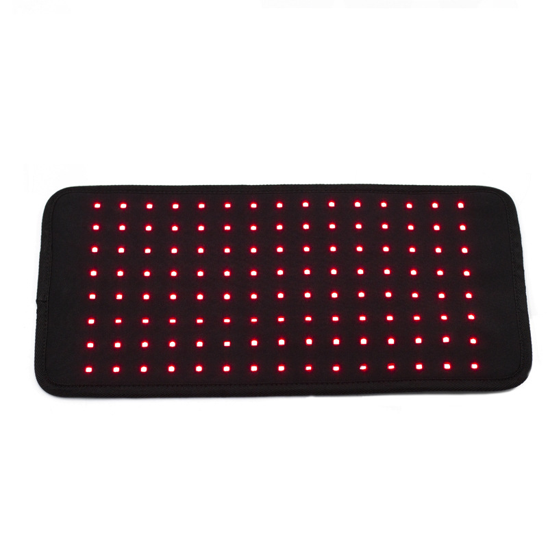 Transfronterizo 120 cuentas de lámpara luz roja cinturón de fisioterapia infrarroja alivio de compresas calientes cinturón de instrumentos de fototerapia